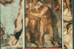 Ajman 1972 Mi#MS483A Last Judgement paintings by Michaelangelo MS