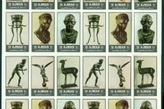 Ajman 1972 Mi#2064+ Art & Antiquities part sheet layout