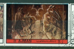 Ajman 1972 Mi#2433-2435 Art, Religious paintings