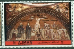 Ajman 1972 Mi#2445-2447 Easter Paintings CTO