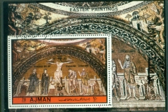 Ajman 1972 Mi#MS509A Easter Paintings MS