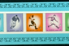 Ajman 1972 Mi#MS527B Definitives, Bird, wildlife, sport. Space. MS IMPERF