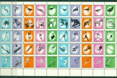 Ajman 1972 Mi#2493-2517 Definitives, Bird, wildlife, sport. Space. Sheetlet