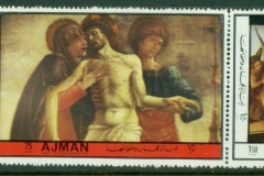 Ajman 1972 Mi#2526-2528 Easter paintings