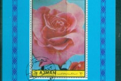 Ajman 1972 Mi#MS401A Roses (III) Lovers Roses MS