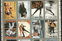 Ajman 1973 Mi#2717-2732 Olympic Games sheetlet