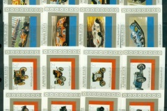 Ajman 1973 Mi#2749-2764 Cars, Vintage, Racing 16xDLMS White, IMPERF