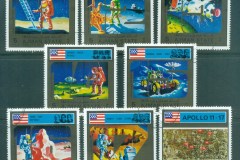 Ajman 1973 Mi#2936-2940 Apollo Space Program