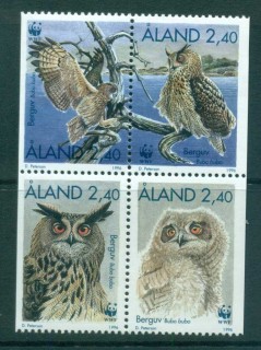 Aland 1996 WWF Eagle Owl Blk 4