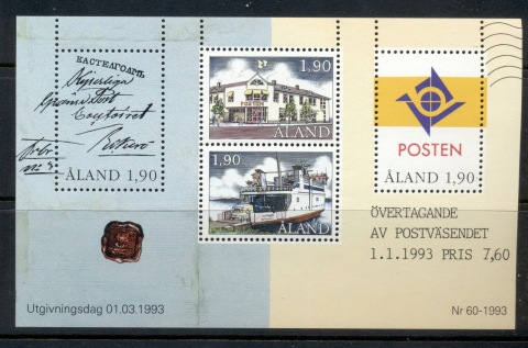 Aland-1993-Independent-Postal-Service-MS-MUH