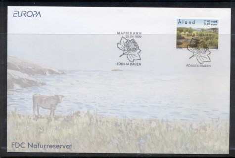 Aland-1999-Europa-Nature-Parks-FDC