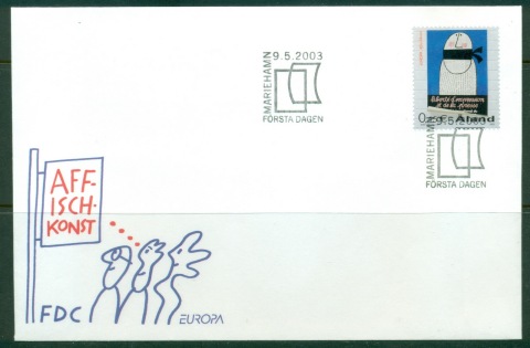 Aland-2003-Europa-FDC