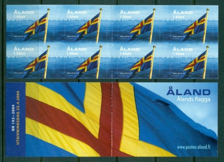 Aland-2004-Aland-Flag-PS-booklet-MUH