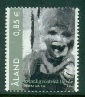 Aland-2006-Womens-Suffrage-100th-Anniversary-MUH