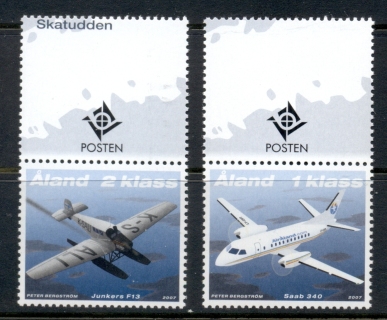 Aland-2007-Postal-Transport-by-Air-MUH