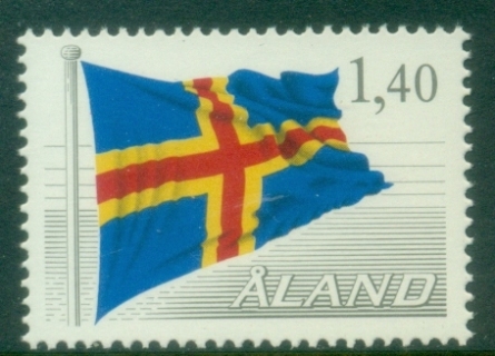 Aland-1984-National-Symbols-1.40mk-Flag-MUH