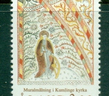 Aland-1990-Fresco-in-Kumlinge-Church-MUH