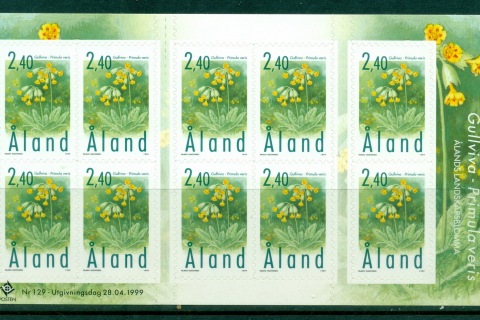Aland-1999-Flowers-PS-booklet-MUH
