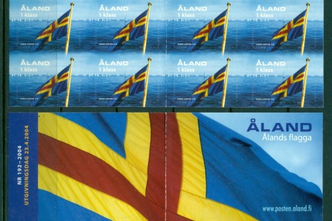 Aland-2004-Aland-Flag-PS-booklet-MUH