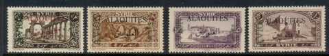 Alaouites 1925 Opts on Pictorials Airmail