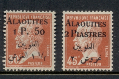Alaouites 1925 Opts on Pasteur