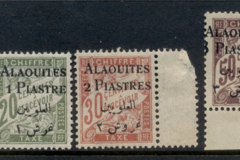 Alaouites 1925 Postage Dues
