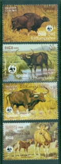 Cambodia-1986 WWF Cambodian Cattle