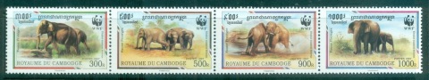 Cambodia-1997 WWF Malayan Elephant