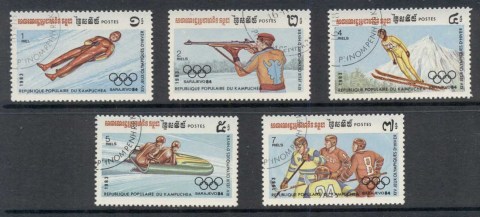 Cambodia-1983-Winter-Olympics-Sarajevo-CTO