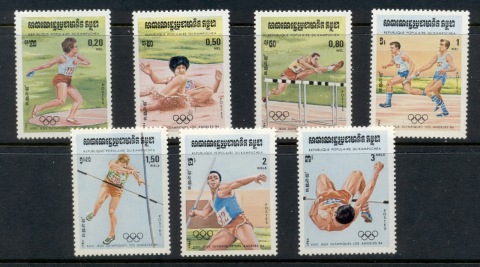 Cambodia-1984-Summer-Olympics-Los-Angeles-MUH