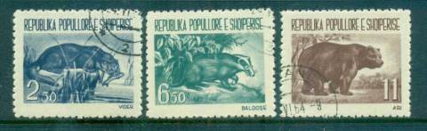 Albania-1961-Wildlife-CTO-lot69456