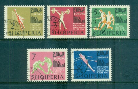 Albania-1963-European-Sport-Championships-CTO-lot69482