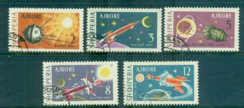 Albania-1963-Russian-Interplanetary-Space-Explorations-CTO-lot69490