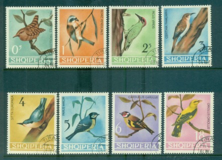 Albania-1964-Birds-CTO-lot69497