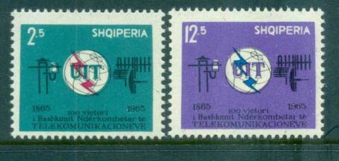 Albania-1965-Centenary-of-the-ITU-MUH-lot69521