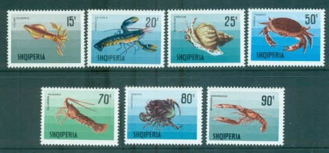 Albania-1968-Marine-Life-MUH-lot69649