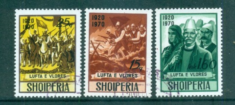 Albania-1970-Liberation-of-Vlona-CTO-lot69712