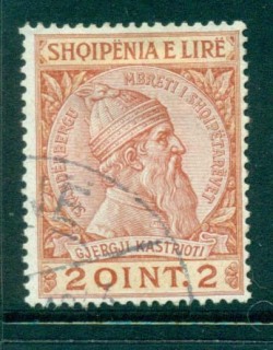 Albania-1913-2q-Skandeberg-FU-lot30993