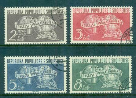 Albania-1957-Trade-Union-Congress-CTO-lot69426