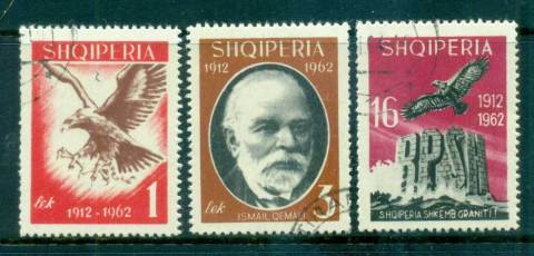 Albania-1962-Independence-Anniv.jpg.-CTO-lot69471