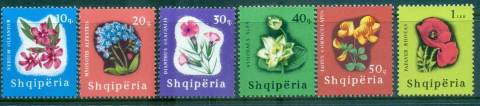 Albania-1965-Flowers-MUH-lot69540