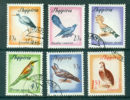 Albania-1965-Migratory-Birds-CTO