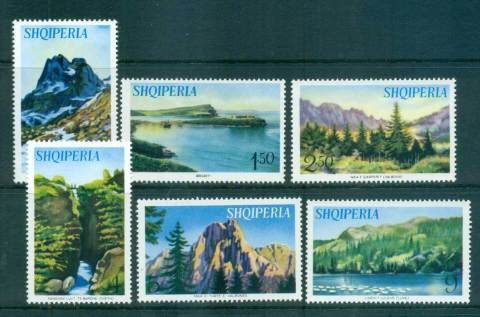 Albania-1965-Mountain-Views-MUH-lot69517