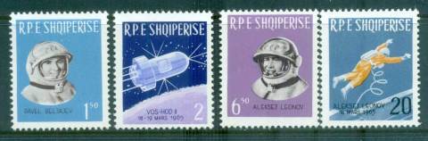 Albania-1965-Space-Flight-Voskhod-II-MUH-lot69522