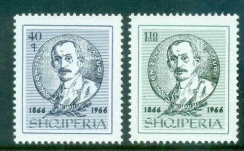 Albania-1966-Andon-Zako-Cajupi-MUH-lot69556