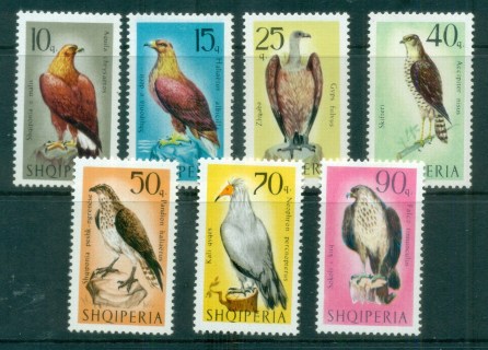 Albania-1966-Birds-of-Prey-MLH