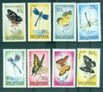 Albania-1966-Butterflies
