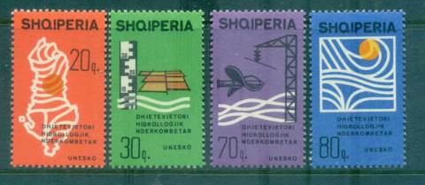 Albania-1966-Hydrological-Decade-UNESCO-MUH-lot69567