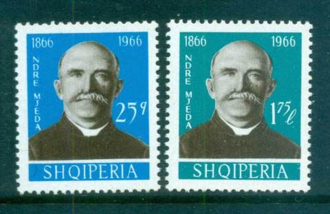 Albania-1966-Ndre-Mjeda-MUH-lot69584