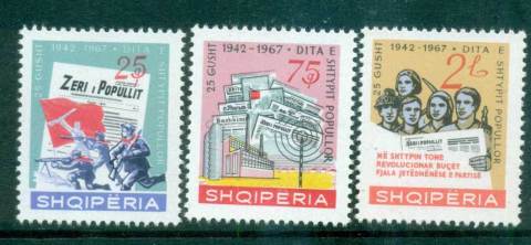 Albania-1967-Day-of-the-Press-MUH-lot69606